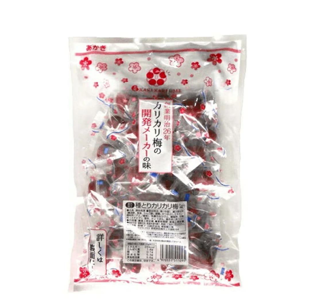 赤城フーズ 種とりカリカリ梅業務用 210g×8袋　熱中症対策 1179030598 種とりカリカリ梅 210g 1袋(210g) 赤城フーズ 【通販